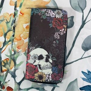 Skull & Rose Wallet